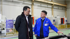 上海交大智邦董事長(zhǎng)凌衛(wèi)國(guó)到訪(fǎng)寶雞機(jī)床集團(tuán)