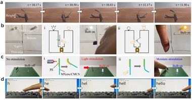 合肥工業(yè)大學在柔性智能驅動器件領域取得新進展